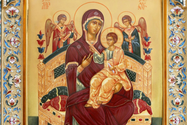 Молебен иконе Всецарица